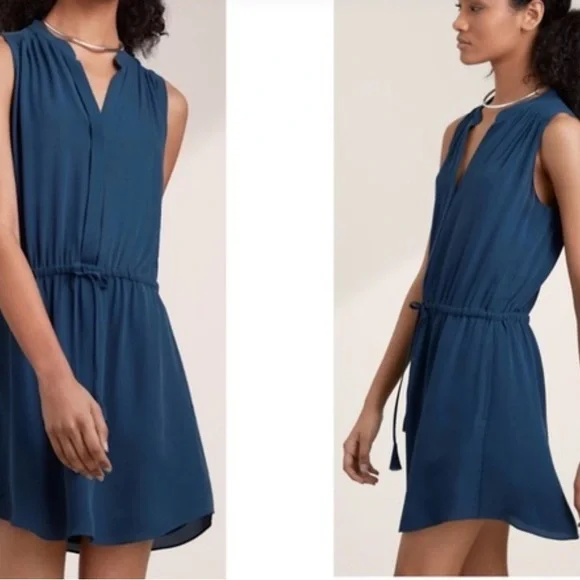 Babaton Blue Midi Dress - Picture 5 of 8